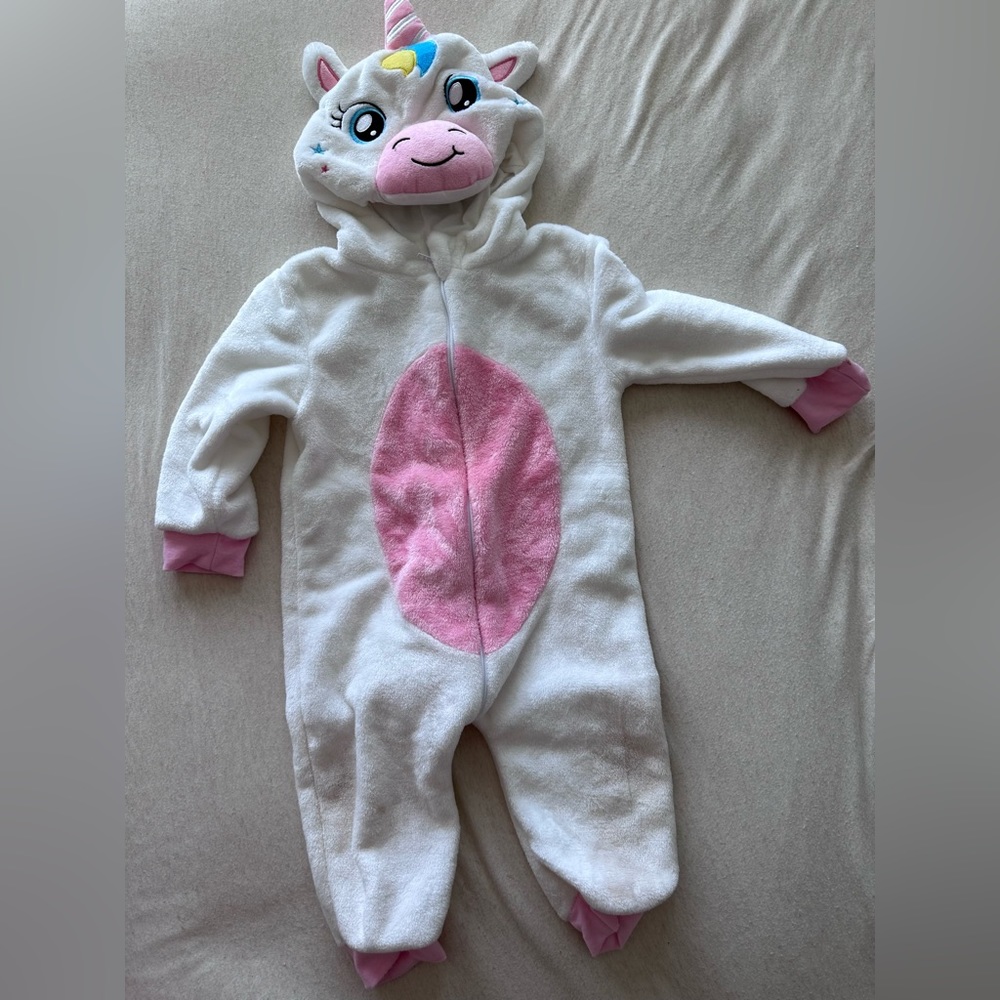 Unicorn Zip-sup Onsie